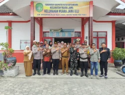 Jaga Stabilitas Keamanan, Kapolsek Muara Jawa Laksanakan Sambang Ke Kantor Kelurahan Muara Jawa Pesisir