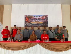 Polsek Kenohan Sosialisasi Karhutla di Kantor BPU Kecamatan Kenohan