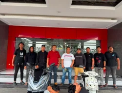 Satreskrim Polres Kukar Berhasil Amankan 3 Tersangka Kasus Pencurian Kendaraan Bermotor di Kelurahan Maluhu