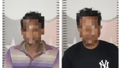 Polsek Muara Kaman Amankan Dua Orang Tersangka Kasus Pencurian Dengan Pemberatan di Desa Muara Kaman Ulu
