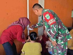 Koramil 01/Tambun Gelar Bhakti Kesehatan, Ajak Warga Terapkan Pola Hidup Sehat