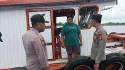 Dalam Rangka Menjaga Situasi Kamtibmas Tetap Aman Dan Kondusif, Polsek Muara Kaman Melaksanakan Kegiatan Patroli Pasar