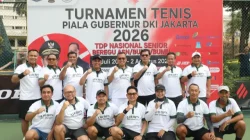 Bangun Soliditas Melalui Olahraga, Kementerian ATR/BPN Berpartisipasi Dalam Turnamen Tenis Piala Gubernur DKI Jakarta 2026