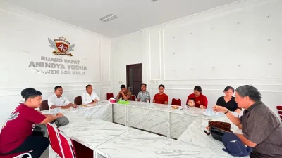 Polsek Loa Kulu Mediasi Permasalahan Komentar Yang Tidak Pantas Atas Musibah Korban Tenggelam Di Loa Kulu