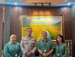 Jalin Komunikasi Yang Baik, Polres Kukar Terima Silaturahmi PT. Pegadaian Cabang Tenggarong