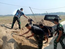 Inilah Jalan Baru untuk Warga, Satgas TMMD Ke-129 Bangun Sasaran 2 di Wibawamulya