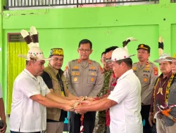 Kapolres Kukar Temui Lembaga Adat Dayak dan Masyarakat Tabang, Bahas Penyelesaian Kasus Dugaan Pengeroyokan