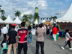 Polres Kukar dan Polsek Tenggarong Amankan Kegiatan Campus Fair I Tahun 2026 di Simpang Odah Etam