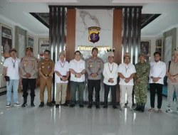 Kapolres Kukar Terima Kunjungan dan Silaturahmi Pemangku Adat Dayak Tabang di Mapolres Kukar