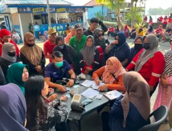 Polres Kukar Rutin Gelar Warung Berkah dan Pemeriksaan Kesehatan Gratis bagi Masyarakat