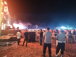 Polsek Kembang Janggut Amankan UMKM Show 2026, Warga Nikmati Hiburan dengan Aman dan Tertib