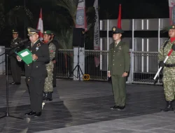 Kapolres Kukar Hadiri Apel Kehormatan dan Renungan Suci HUT RI ke-81, Kenang Jasa Para Pahlawan di TMP Bukit Biru