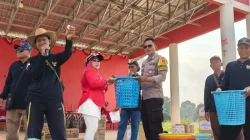 Semarak HUT ke-81 RI Warga Desa Manunggal Daya Gelar Jalan Santai Penuh Kebersamaan, Polsek Sebulu Hadir Berikan Pengamanan