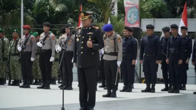 Kapolres Kukar Pimpin Ziarah Nasional dan Tabur Bunga, Kenang Jasa Para Pahlawan