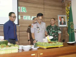Kapolres Kukar Hadiri Silaturahmi dan Syukuran HUT ke-81 Mahkamah Agung RI