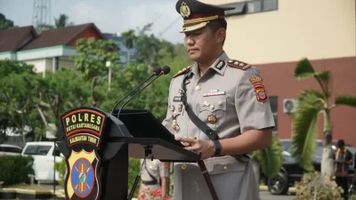 Polres Kukar Gelar Upacara Hari Juang Polri 2026, Teguhkan Semangat Pengabdian dan Perjuangan