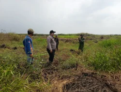 Patroli Gabungan Polri, TNI dan BKSDA Cegah Karhutla di Cagar Alam Muara Kaman