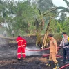 Polsek Sebulu Bersama Damkar dan Warga Sigap Padamkan Karhutla di Desa Sebulu Ilir
