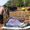 Cegah Karhutla, Polsek Anggana Bersama TNI dan Masyarakat Gencarkan Sosialisasi
