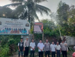 Polsek Muara Kaman Gencarkan Sosialisasi dan Pemasangan Spanduk Cegah Karhutla