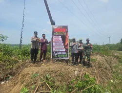 Cegah Karhutla dari Desa, Bhabinkamtibmas Jembayan Tengah Ajak Warga Jaga Lingkungan