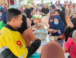 Warung Berkah Polres Kukar Jadi Ruang Berbagi, 250 Warga Dapat Sembako dan Layanan Kesehatan Gratis