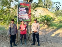 Bukan Sekadar Spanduk, Polsek Tenggarong Seberang Ingatkan Warga: Sekali Api Lepas, Dampaknya Bisa Meluas