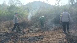 Api Menjalar di Loa Ipuh, Polisi Ingatkan Bahaya Karhutla: Lahan Kecil Bisa Jadi Bencana Besar