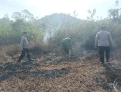 Api Menjalar di Loa Ipuh, Polisi Ingatkan Bahaya Karhutla: Lahan Kecil Bisa Jadi Bencana Besar