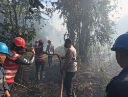 Dekat Permukiman Warga, Karhutla Gambut di Amburawang Laut Berhasil Dipadamkan dalam Tiga Jam