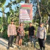 Tak Mau Kecolongan Karhutla, Polsek Kenohan Gencarkan Imbauan di Simpang Tiga Ikon Desa Kahala