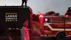 Api Membakar 2 Hektare Lahan di Muara Jawa, Tim Gabungan Bergerak Cepat