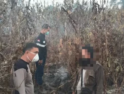 Terungkap! Polisi Amankan Pria Diduga Bakar Lahan di Kawasan Otorita IKN Loa Janan