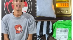 Satresnarkoba Polres Kukar Amankan Pengedar Narkotika, Sita BB Sabu 77,37 Gram