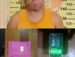 Polsek Tabang Ungkap Tindak Pidana Narkotika, Satu Tersangka Diamankan Beserta Barang Bukti Sabu