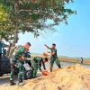 Satgas TMMD Ke-129 Lanjutkan Pengerjaan Sasaran 5, Infrastruktur Desa Wibawamulya Terus Dipercepat