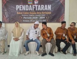 Resmi Daftarkan Diri Sebagai Bakal Calon Kepala Desa, Haji Acep Saepudin Optimistis Lanjutkan Kepemimpinan Periode Ketiga