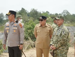 Kapolres Kukar Hadiri Peninjauan dan Penguasaan Kembali Kawasan Tahura di Samboja Barat