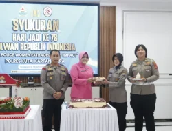 HUT ke-78 Polwan, Polres Kukar Teguhkan Peran Polisi Wanita sebagai Garda Pelayanan Masyarakat