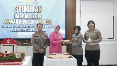 HUT ke-78 Polwan, Polres Kukar Teguhkan Peran Polisi Wanita sebagai Garda Pelayanan Masyarakat