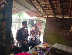 Cegah Karhutla dari Lahan Pertanian, Polsek Loa Kulu dan Mahasiswa PTIK Edukasi Petani Jongkang