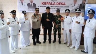 Danramil 13 Kedungwaringin Pastikan Sinergi TNI dan Pemerintah Desa Selama Masa Transisi