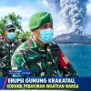 Erupsi Gunung Krakatau, Babinsa Pebayuran Ingatkan Warga Tetap Waspada