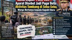 Dugaan “Polisi Vale” di Seba-Seba: Buka Surat Perintah, Tunjukkan Dasar Pengamanan