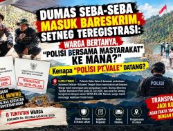 Dari Seba-Seba Ke Istana : Pengaduan Terregistrasi, Kejelasan Masih Dinanti