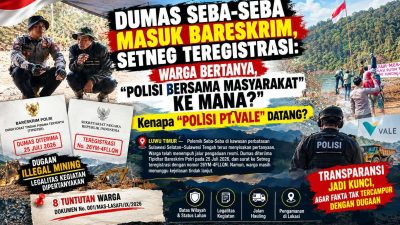 Dari Seba-Seba Ke Istana : Pengaduan Terregistrasi, Kejelasan Masih Dinanti