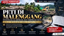 Polemik Pemberitaan PETI Malenggang, Status Lahan dan Dugaan Kerusakan Perlu Diklarifikasi