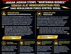 Herry Setiawan Tegaskan, Wartawan Kritis Tak Boleh Sembarangan Dic cap “Wartawan Bodrex”