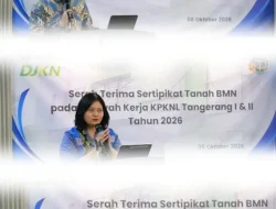 Kantah Kabupaten Tangerang Serahkan 8 Sertipikat Aset BMN untuk Dukung Pembangunan Jalan Tol Tangerang–Merak